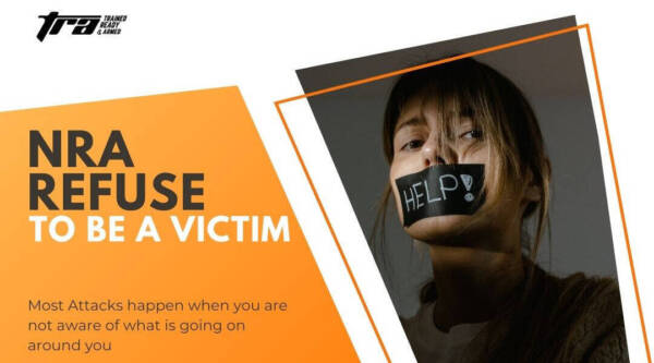 Refuse to be a victim